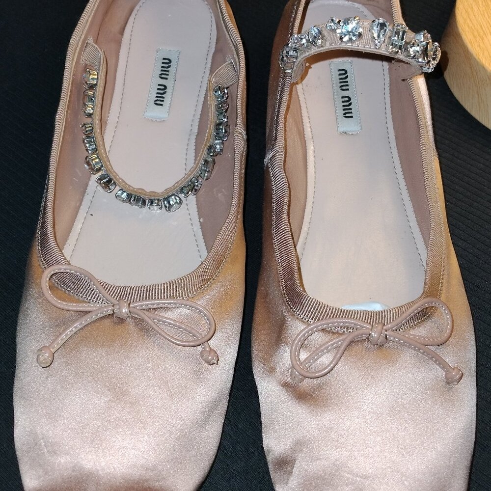 Miu Miu ballet flats